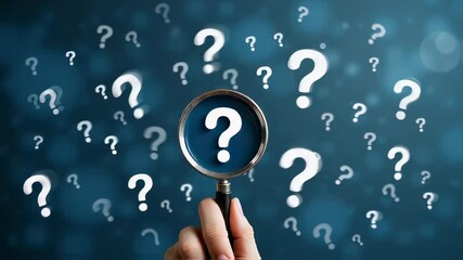 Question mark and root cause analysis concept. symbolizing analysis and problem-solving. solution


