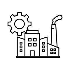 Obraz premium Industry Icon
