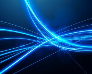Futuristic Abstract Vector Blue Technology Background with Glowing Lines, Digital Mesh, and Connected Nodes Representing AI, Data Networks, and Virtual Communication Systems. background