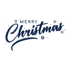 Merry Christmas text design vector. Merry Christmas typography, Vintage Merry Christmas Typography Art