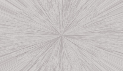 Abstract Gray Radial Burst Background: Starburst Effect, Modern Graphic Design, Textured Light Grey Pattern, Zoom Blur Illustration