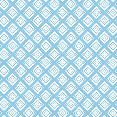 Light Blue Geometric Diamond Frame Repeat – Minimal Seamless Background