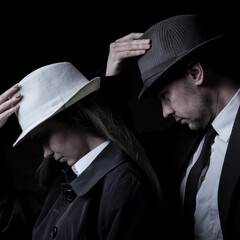 portrait of a man in a hat