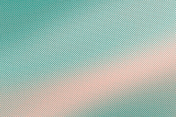 Abstract Duo Tone  Tosca and Pink Gradient Texture with Halftone Effect, Abstract Halftone Gradient Texture