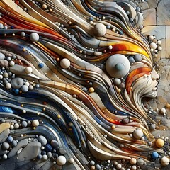 abstract fractal background