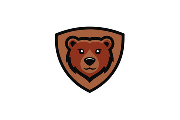 vector illustration of a bear