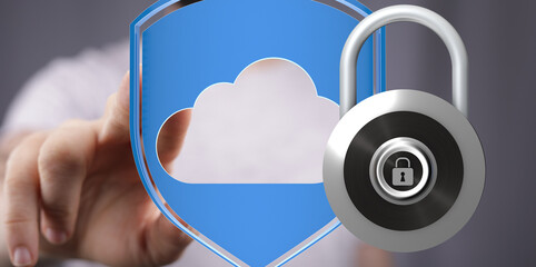 Safeguarding your cloud data with robust security measures.