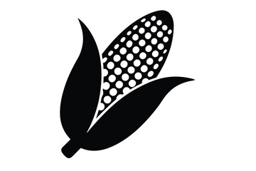 vector illustration of a corn