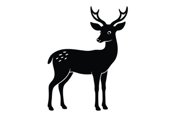 deer silhouette vector
