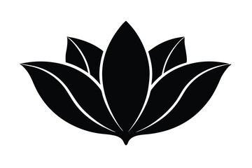 flower petal vector icon