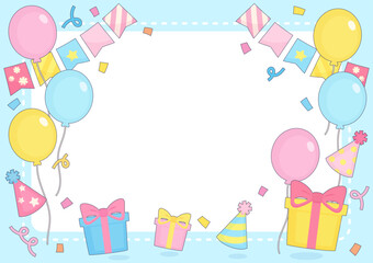 birthday celebration frame 2