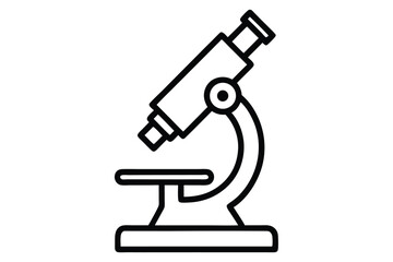 microscope vector icon