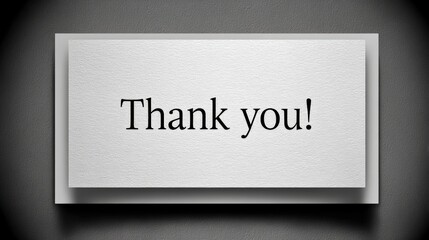 "Thank you!" displayed on a paper cut style background with intricate lace-like patterns, creating an elegant and heartfelt visual for gratitude-themed designs.