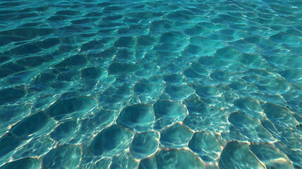 Obraz premium blue water background