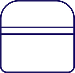 Cosmetic Bottle Outline Icon for Graphic and Web Design, Apps, Adverts, Various Cards
