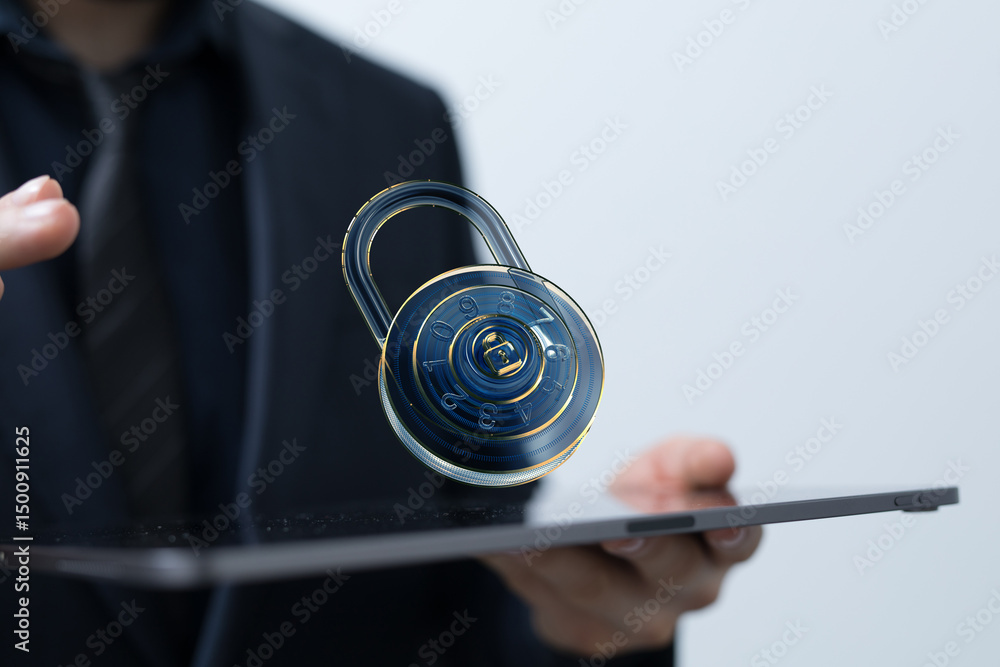 Poster enhance your online security with robust data protection and privacy measures. safeguard your inform