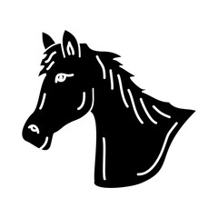 Horse Icon Glyph