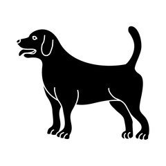 Dog Icon Glyph
