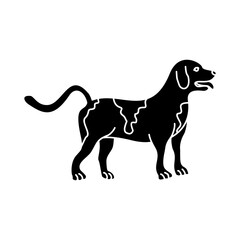 Dog Icon Glyph