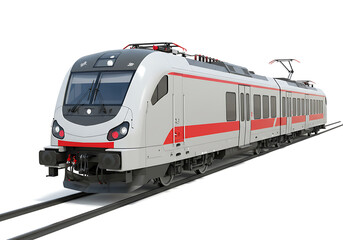 Naklejka premium Modern Electric Train Image