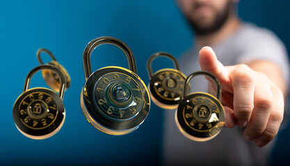 Secure your data with strong passwords and encryption.  Protect your digital assets from cyber...