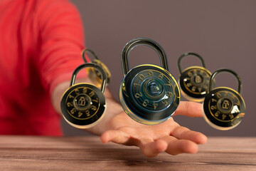 Protecting your information is crucial.  Explore digital security and combination locks.