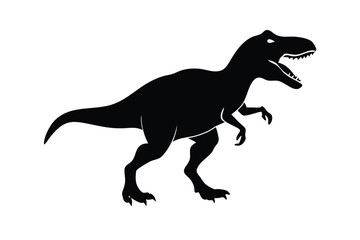 tyrannosaurus silhouette icon