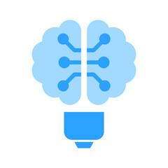 Artificial Intelligence - AI Icon Illustration