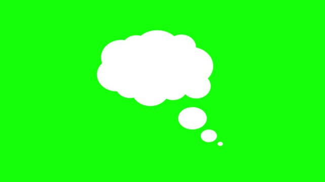 Simple animation of text cloud appearance. Interface wiggle callout.