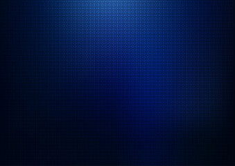 dark blue grid pattern background with gradient transition, abstract technology concept, futuristic digital design