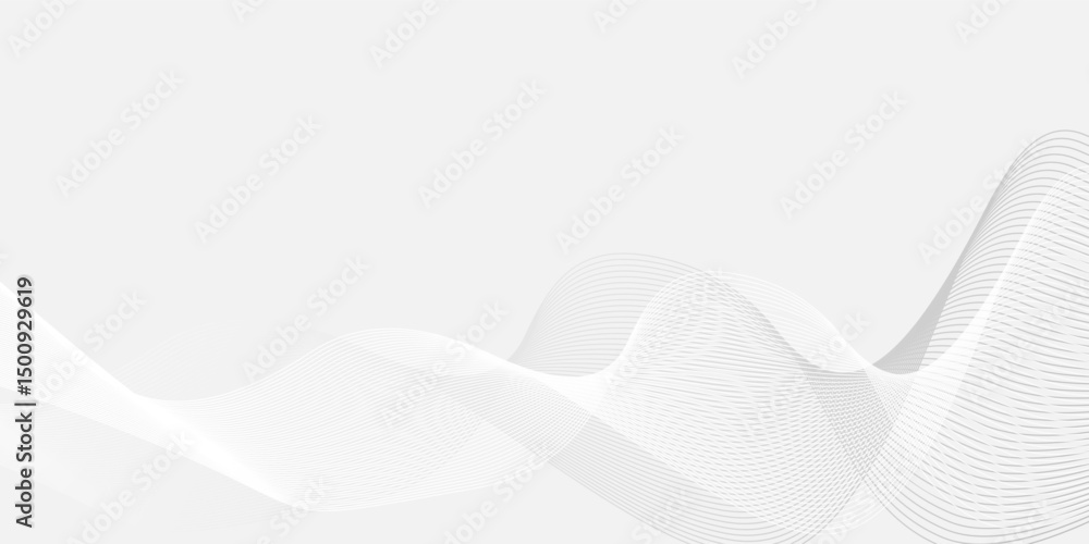 Poster a light gray abstract background showcases subtle wave patterns, creating a minimalist and serene de