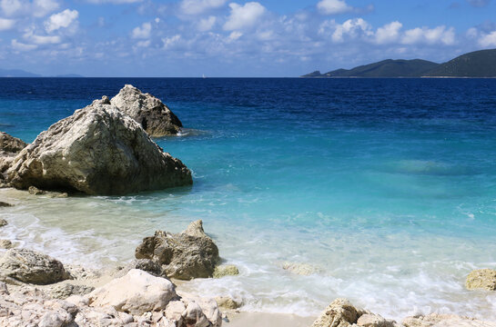 Dream beaches at Levkada, Greece