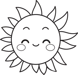 sun cartoon