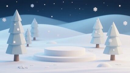 Whimsical Pastel Dreamscape with Cartoon Trees and Clouds