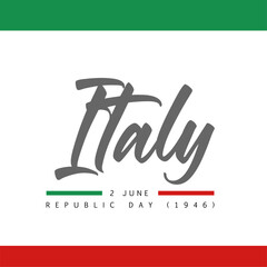 Italy - Republic Day (1946) 2 June Celebrated 13.ai