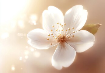 A gentle watercolor background with abstract flowers, gold splashes, and brush paint is perfect for a vintage invitation or graphic art cover featuring tropical shapes and natural designs with light