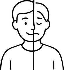 Understanding Mental Health: A Dual Portrait of Emotion and Expression