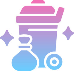Trash bin icon