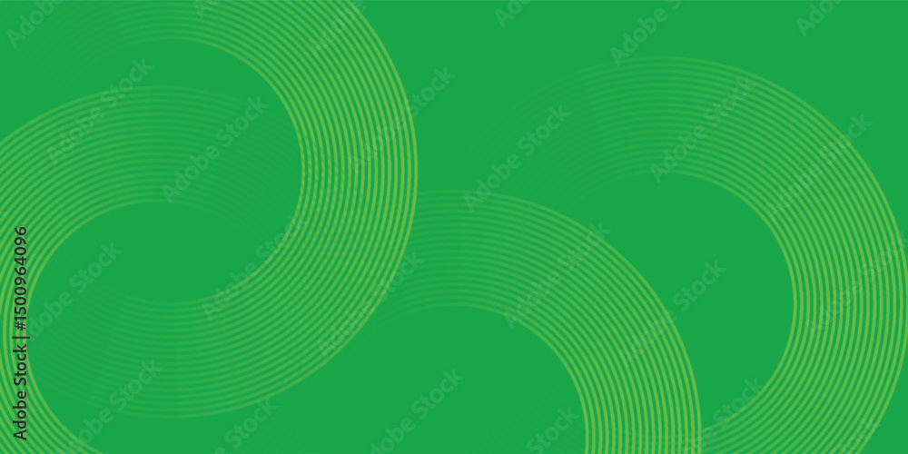 Poster abstract green wave background. fluid shapes composition. vector design concept. decorative web layo