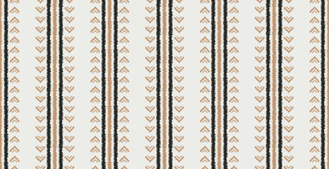 Ikat Abstract striped Ethnic art. Seamless patterns tribal, folk embroidery, and Mexican style. Aztec geometric art ornament print.Design for carpet,  cover wallpaper, wrapping, fabric, clothing