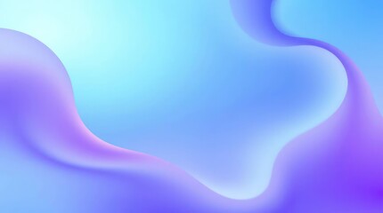 Obraz premium Gradient fluid background with smooth blue and purple color blend in abstract modern style