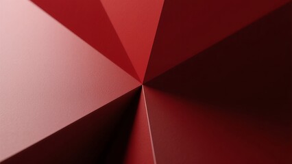 Futuristic Geometric Interface with Abstract Shapes