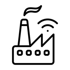 Smart Manufacturing Icon