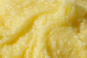 Ghee Butter Texture Natural Traditional Organic Clarified Butter Ayurveda Product