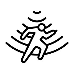 Motion Sensor Icon