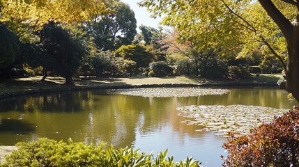 autumn in the park