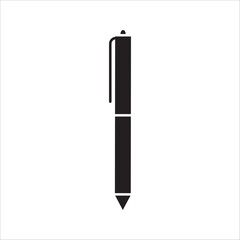  Drawing pen icon. Writing ink mark symbol. Writing pencil vector illustration. on white background