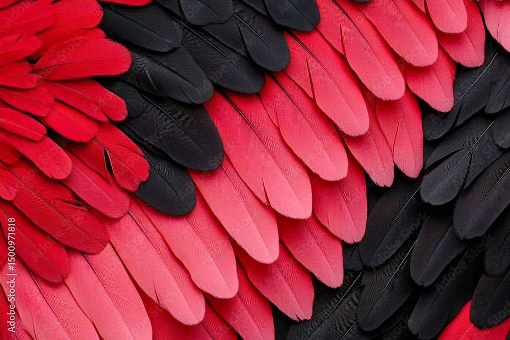 Poster exploring the intricate patterns and textures of butterfly wings under microscopic observation