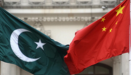 Pakistan   China Flags  International Relations  Diplomacy  Global Politics  Asia