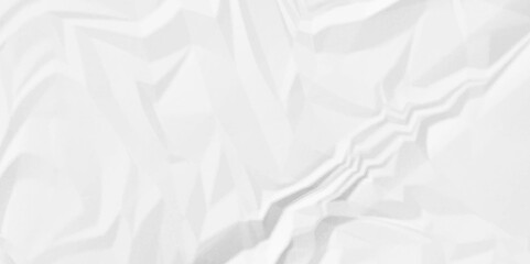 Crumpled paper Blank white crumpled and creased paper poster.	wrinkle paper background Use for your any contents design.